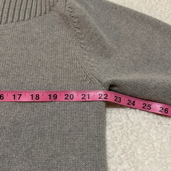 Vintage Modern Images Turtle Neck Sweater Womens Large Chunky Knit Ribbed - Picture 11 of 12